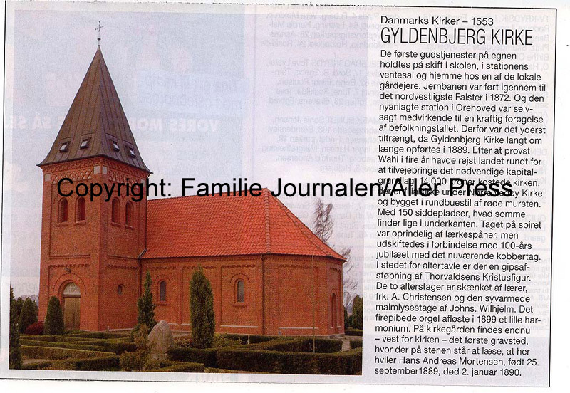 1553 Gyldenbjerg Kirke