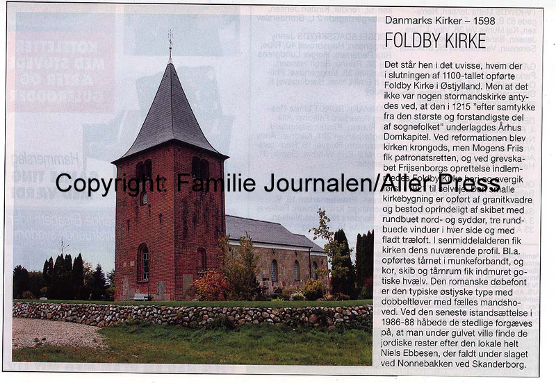 1598 Foldby Kirke
