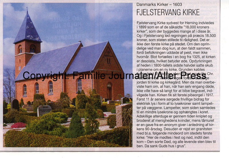 1603 Fjelstervang Kirke