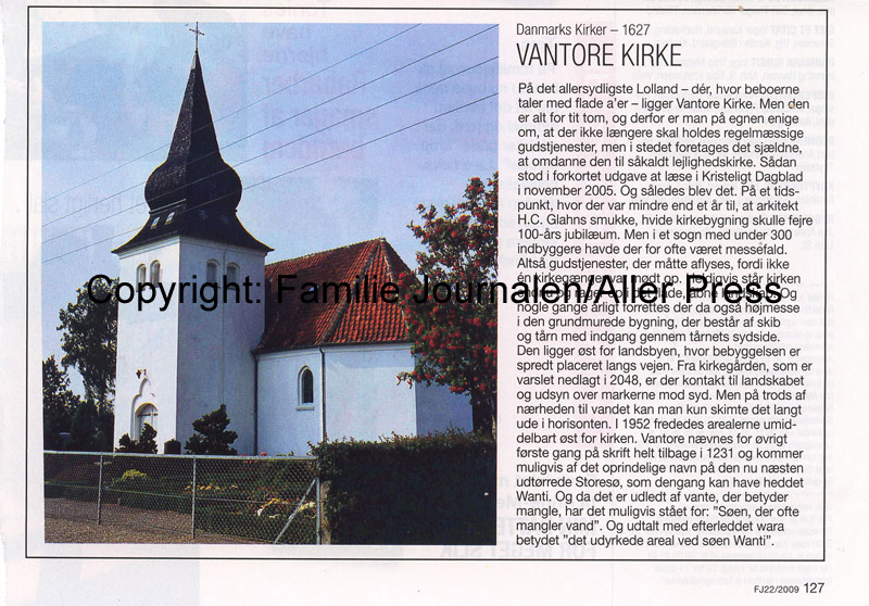 1627 Vantore Kirke