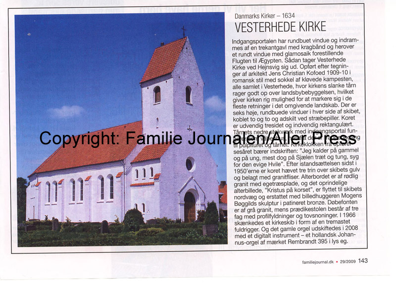 1634 Vesterhede Kirke